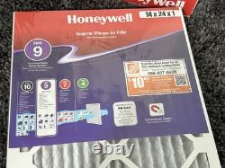 12 Pack Box Honeywell 14x24x1 FPR 9 Superior Allergen House Air Filter NEW