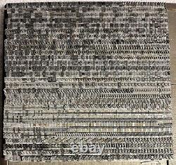 12 Pt Cloister Bold Italic Type only set 3700+ Pieces HUGE set withFancy