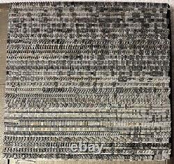 12 Pt Cloister Bold Italic Type only set 3700+ Pieces HUGE set withFancy