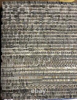 12 Pt Cloister Bold Italic Type only set 3700+ Pieces HUGE set withFancy