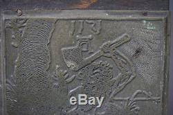 1511 Albrecht Durer Cain Killing Abel Wood cut Printing Block Type Letterpress