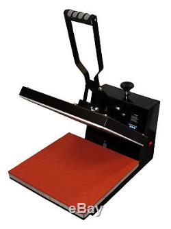 15x15 Heat Press, 13 500g Vinyl Cutter Plotter, Printer, CISS+Ink Refil, Viny, Decal