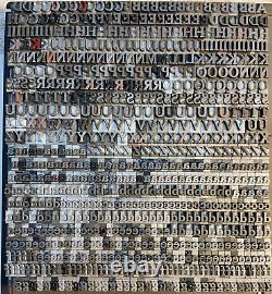 18 Pt Cheltenham Bold Only Set MASSIVE set over 2480 pieces no  over 18 lbs