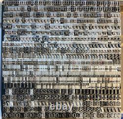 18 Pt Cheltenham Bold Only Set MASSIVE set over 2480 pieces no  over 18 lbs
