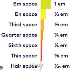 18 pt Letterpress Quads 370 QUADS/SPACERS ONLY Multiple sizes