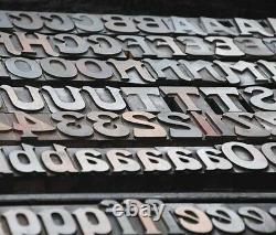 199pcs 2.64 letterpress wood printing blocks Art Nouveau wooden alphabet ABC