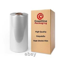 20 2625 Feet 100 Gauge Centerfold Polyolefin Heat Shrink Wrap Film Per Roll New