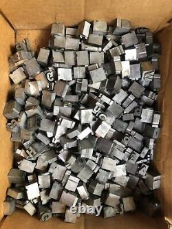 22+ Lbs Vintage Lead Printer Letters Printing Press Lot