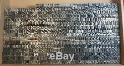 23pt Shnixgun Font Letterpress Letters Metal Typeset 14 Lbs