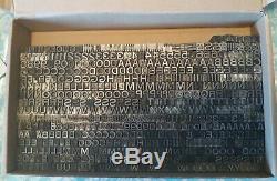 23pt Shnixgun Font Letterpress Letters Metal Typeset 14 Lbs