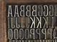 24 Point Facade From Boston Type Foundry Letterpress Type