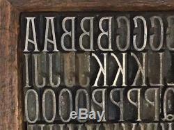 24 Point Facade from Boston Type Foundry Letterpress Type
