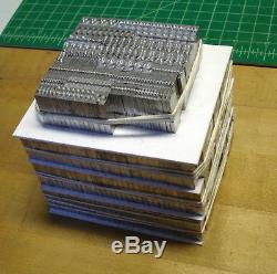 24 Point Font Lead Metal Letterpress Type Unidentified Gothic Style Brand New