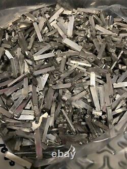 25 Pounds Clean Scrap Casting Reloading Old Type Set Linotype Lead. ATF