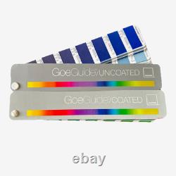 2,058 Colors Solid Pantone GoeGuide Coated + Uncoated Color Book Set + CD