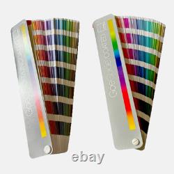 2,058 Colors Solid Pantone GoeGuide Coated + Uncoated Color Book Set + CD