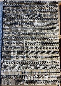 30 Pt Cloister Bold Italic Type only set No Uppercase 600+ pieces