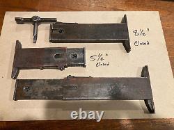 3 Letterpress slide type adjustable Hi-Speed Quoins withkey