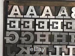 48 Point Breton Boston Type Foundry Letterpress Type