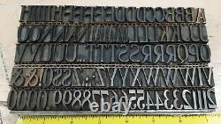 48 pt WOOD TYPE Vintage Letterpress Kelsey Metal Type