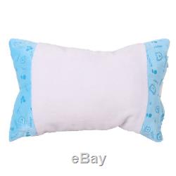 50pcs Sublimation Blanks Mini Neck Pillow Case Cushion with Bear Pattern Cartoon