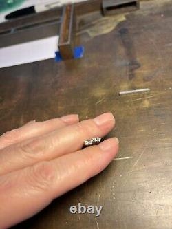 6 Pt Heavy Copperplate Gothic  + Quads Only Set 1200+ Pieces No Lowercase