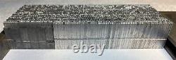 6 pt Light Copperplate Gothic No. 1-4 (We THINK), Huge Set over 1900 Pieces
