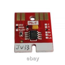 6pcs Chip Permanent for Mimaki JV33 / JV5 SS21 Cartridge C M Y K LC LM