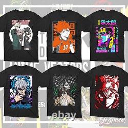 700+ Anime Vectors T-shirt Designs Bundle