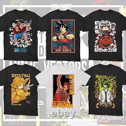 700+ Anime Vectors T-shirt Designs Bundle