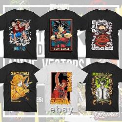 700+ Anime Vectors T-shirt Designs Ultimate Bundle