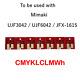 7x Chip Permanent For Mimaki Lf140-0728 Ujf3042/ Ujf6042 Uv Cartridge Cmyklclmwh