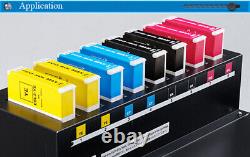 8Pcs 370ml Vertical Refill Ink Cartridges for Roland VS-300 VS-420 VS-540 VS-640