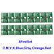 8pcs Mimaki Ac300 One-time Chip Cartridge 2000ml (c, M, Y, K, Blue, Gray, Orange, Red)