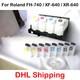 8 Cartridge Bulk Ink Supply System 4 Bottles For Roland Fh-740 / Xf-640 / Xr-640