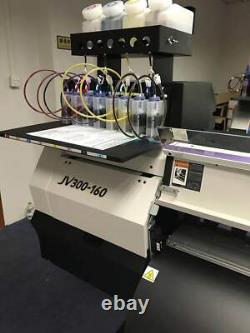 8 Cartridge Bulk Ink Supply System 4 bottles For Roland FH-740 / XF-640 / XR-640