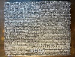 8 Pt Cloister Bold Type only set 2800+ Pieces HUGE set