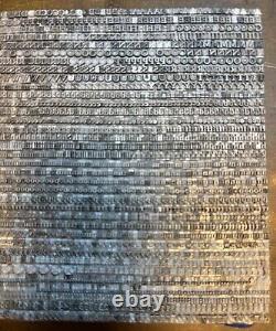 8 Pt Cloister Bold Type only set 2800+ Pieces HUGE set
