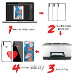 A5 UV Flatbed Inkjet Printer for Case Lightweight Phone Case Printer 6 Colors