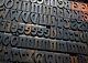 Art Nouveau Eckmann Letterpress Wood Printing Blocks 155pcs 2.83 Wooden Type