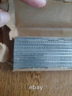 AWT FOUNDRY TYPE Letterpress Type for printing LOWER CASE