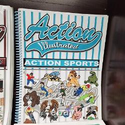 Action Illustrated Clipart Vector Images, Sports, Mascots, Action Graphics