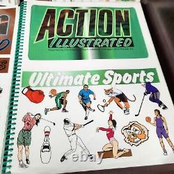 Action Illustrated Clipart Vector Images, Sports, Mascots, Action Graphics