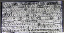 Alphabets Letterpress Print Type 18pt Century Schoolbook Italic ML74 5#