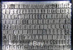Alphabets Letterpress Print Type Import Klingspor 30pt Salut ML68 11#