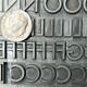 Alphabets Metal Letterpress Type 36pt Twentieth 20th Century Mm41 16#