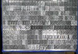 Alphabets Metal Letterpress Type 36pt Twentieth 20th Century MM41 16#