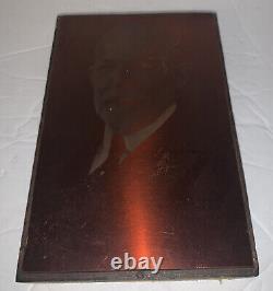 Antique 1900's MayFlower Descendant Dr. Henry Barton Jacobs Copper Print Block