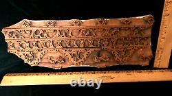 Antique French Textile Wood Blocks -BIANCHINI FERIER- 3 Hand-carved Art Designs