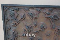 Antique French Woodblock Architectural Art Wallpaper Press Fabric Stamp 13.5